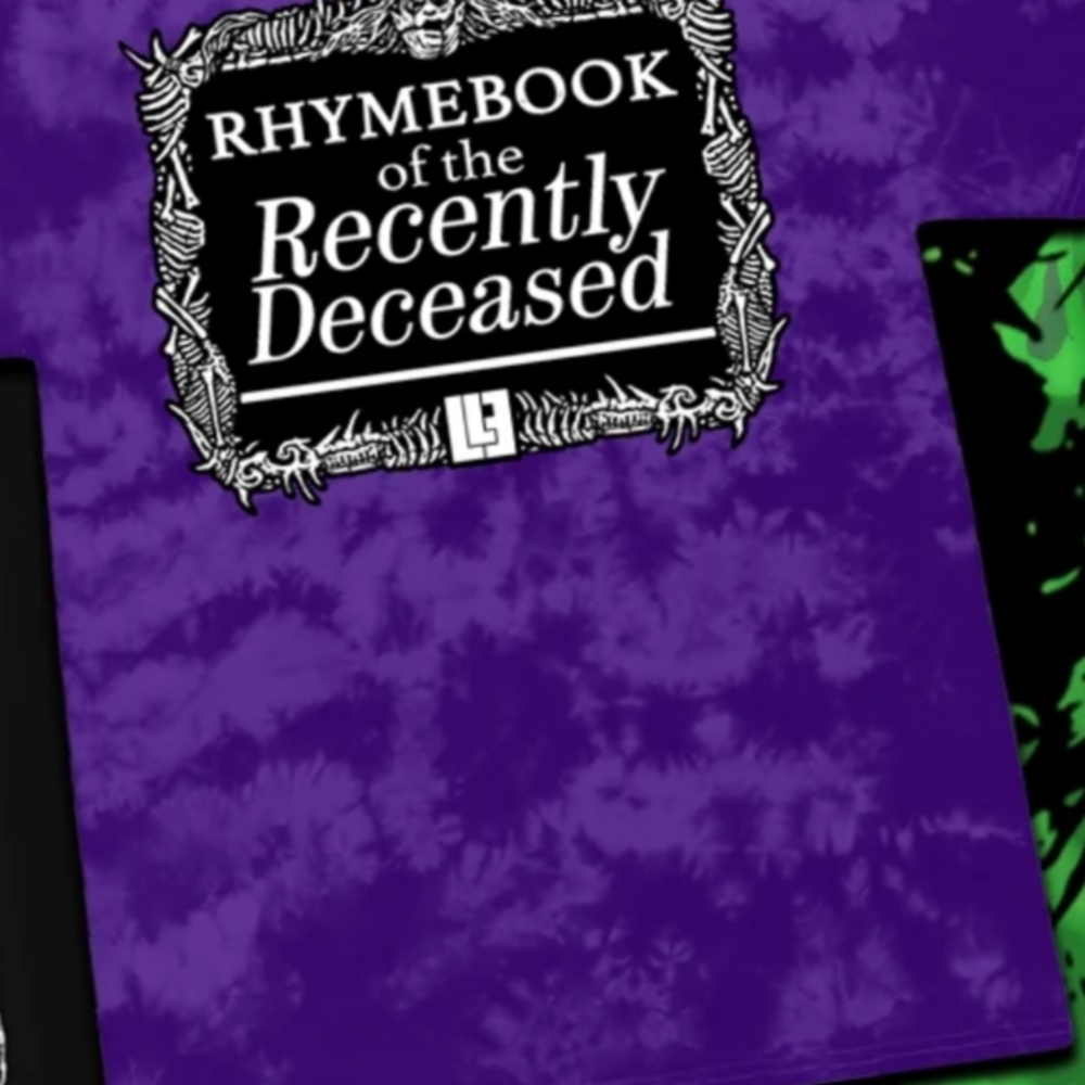 Purple Rhymebook of the Recently Deceased